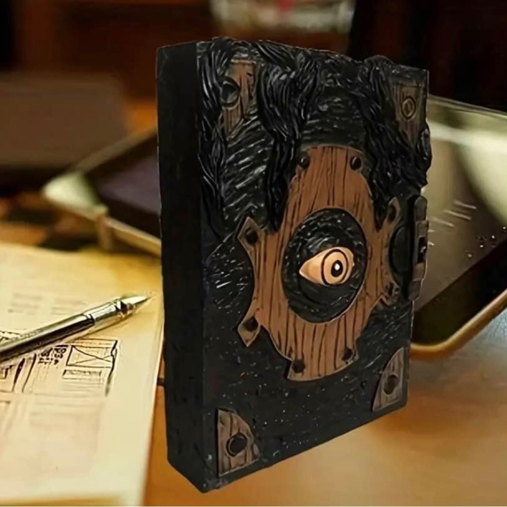 Necronomicon Hocus Pocus Book of Spells Evil Eye Halloween Book of Spells Prop